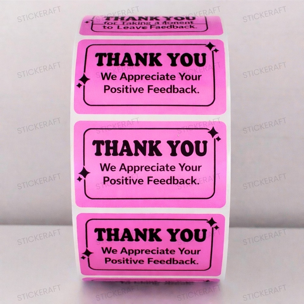 Thank You Stickers – Positive Feedback Labels for Poshmark Sellers NEW - Picture 6 of 10